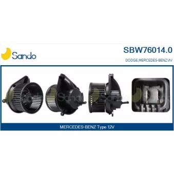 Pulseur d'air habitacle SANDO SBW76014.0