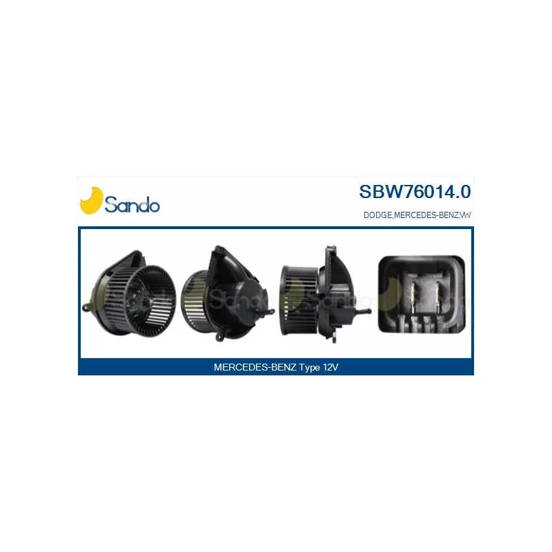 Pulseur d'air habitacle SANDO SBW76014.0
