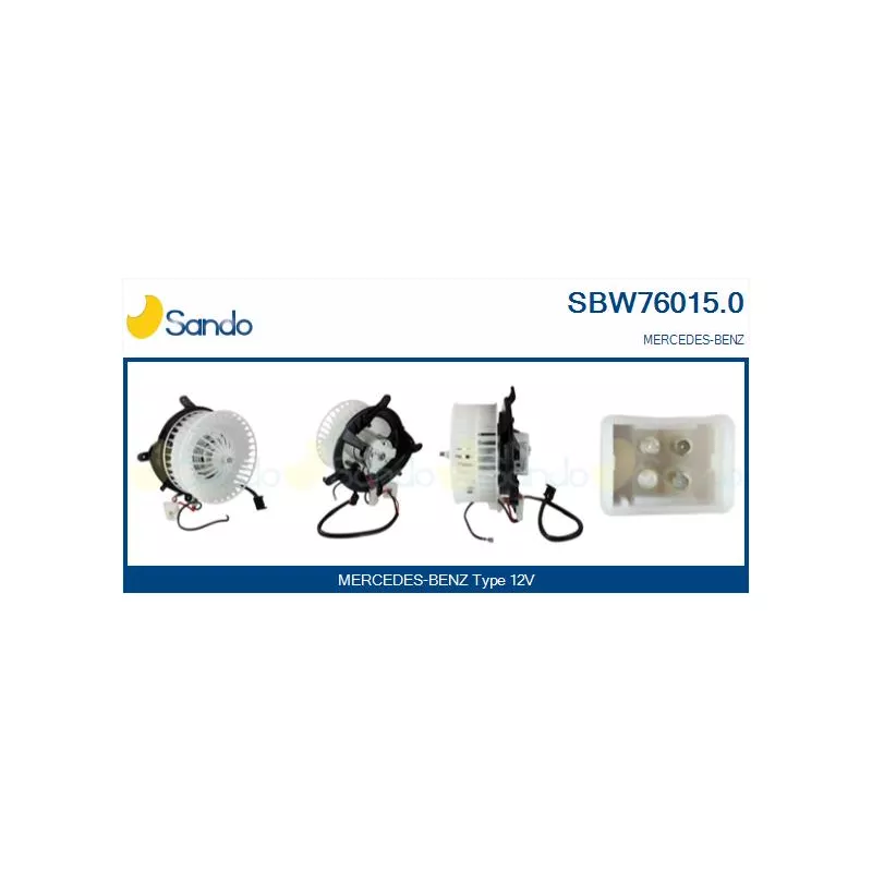 Pulseur d'air habitacle SANDO SBW76015.0