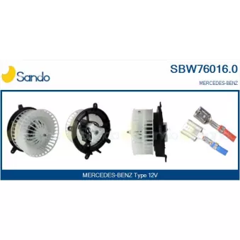 Pulseur d'air habitacle SANDO SBW76016.0