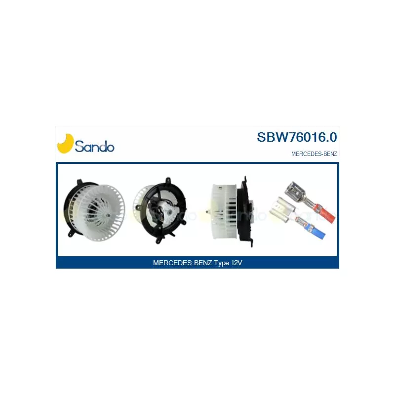 Pulseur d'air habitacle SANDO SBW76016.0