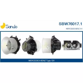 Pulseur d'air habitacle SANDO SBW76017.1