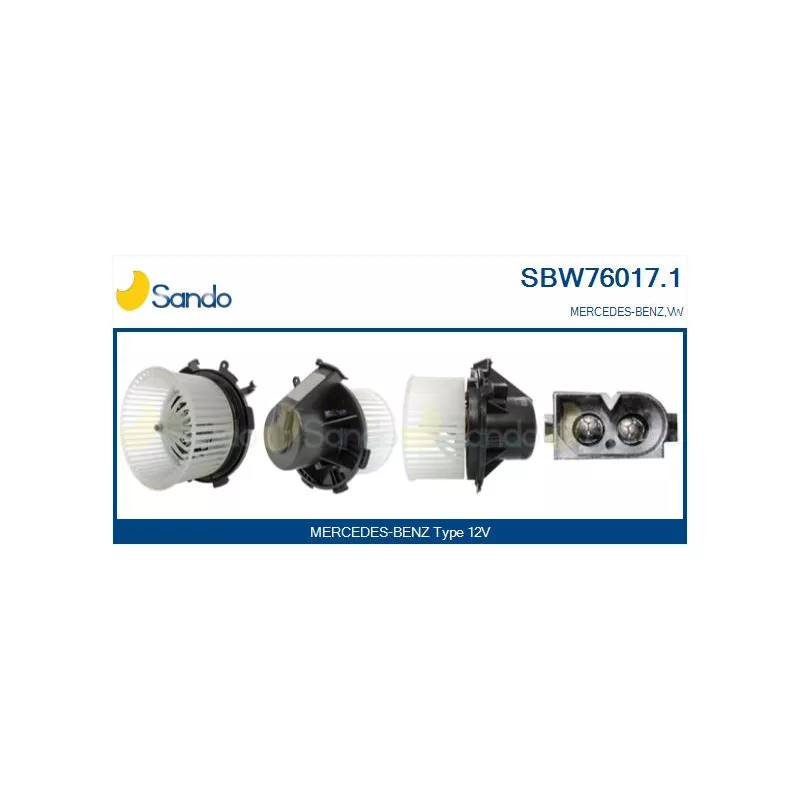 Pulseur d'air habitacle SANDO SBW76017.1
