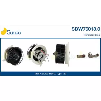 Pulseur d'air habitacle SANDO SBW76018.0