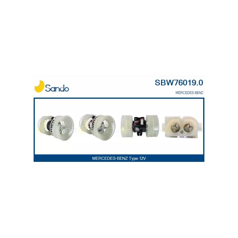Pulseur d'air habitacle SANDO SBW76019.0