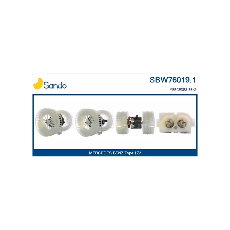 Pulseur d'air habitacle SANDO SBW76019.1