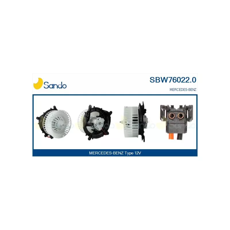 Pulseur d'air habitacle SANDO SBW76022.0