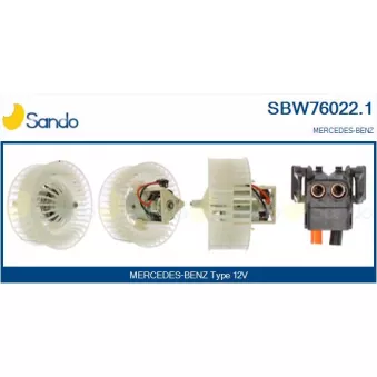 Pulseur d'air habitacle SANDO SBW76022.1