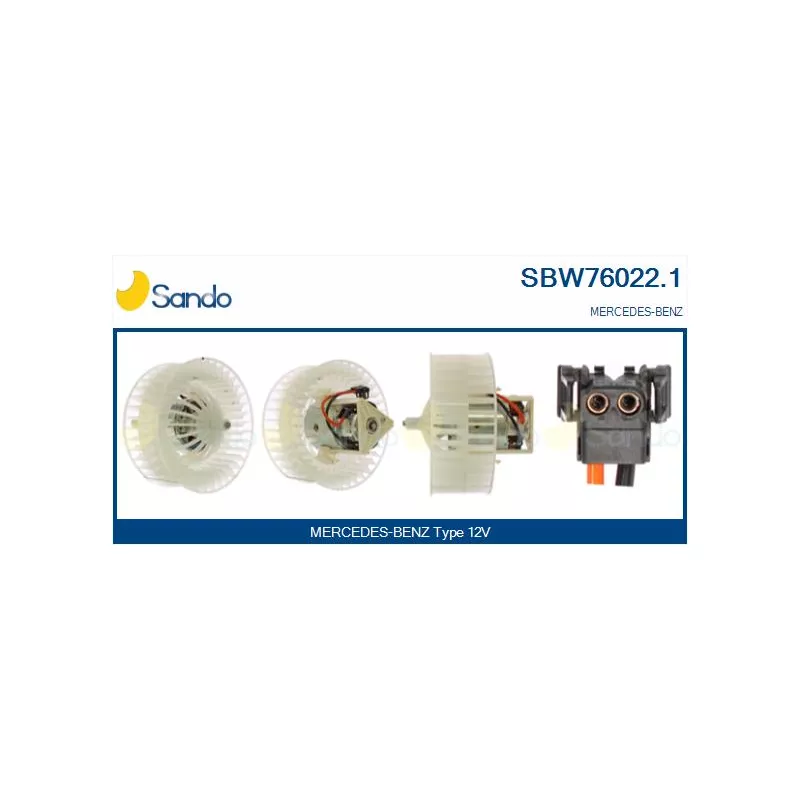 Pulseur d'air habitacle SANDO SBW76022.1