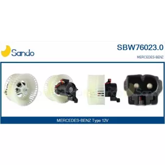 Pulseur d'air habitacle SANDO SBW76023.0
