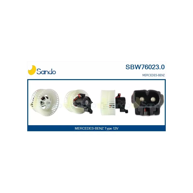 Pulseur d'air habitacle SANDO SBW76023.0