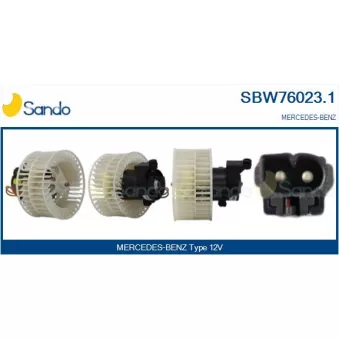 Pulseur d'air habitacle SANDO SBW76023.1
