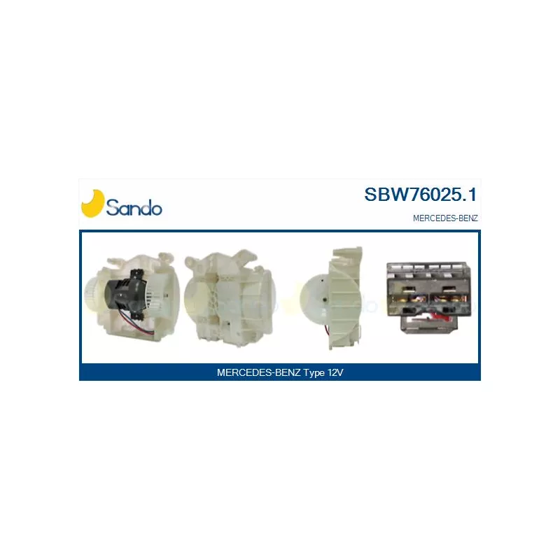 Pulseur d'air habitacle SANDO SBW76025.1