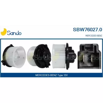 Pulseur d'air habitacle SANDO SBW76027.0