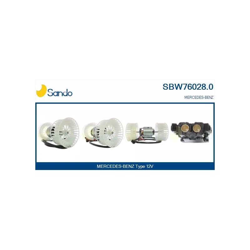 Pulseur d'air habitacle SANDO SBW76028.0