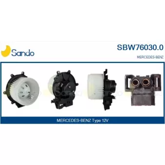 Pulseur d'air habitacle SANDO SBW76030.0