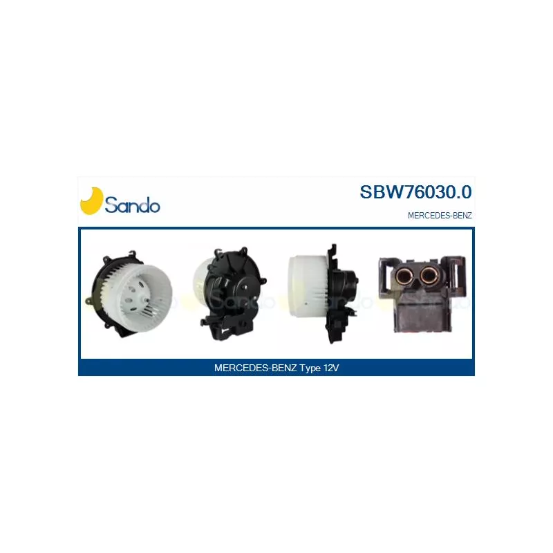 Pulseur d'air habitacle SANDO SBW76030.0
