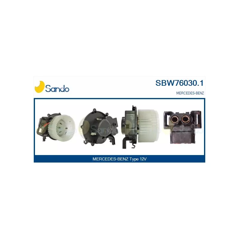 Pulseur d'air habitacle SANDO SBW76030.1