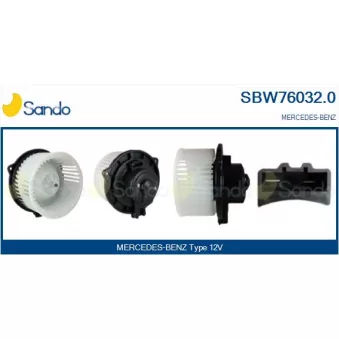 Pulseur d'air habitacle SANDO SBW76032.0