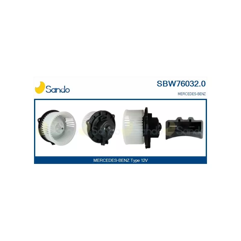 Pulseur d'air habitacle SANDO SBW76032.0