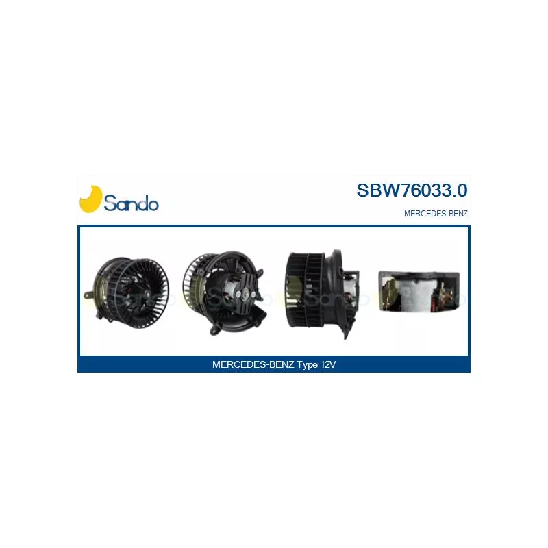 Pulseur d'air habitacle SANDO SBW76033.0