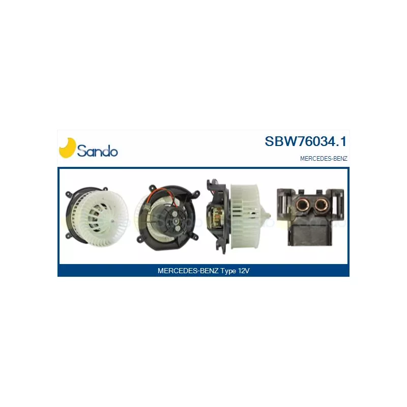 Pulseur d'air habitacle SANDO SBW76034.1