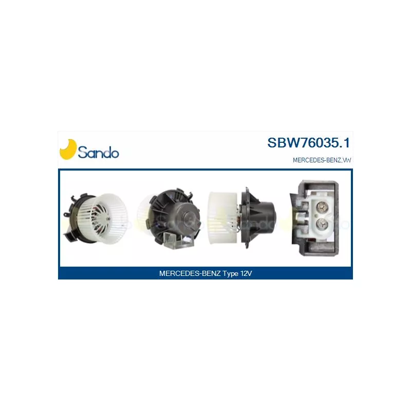 Pulseur d'air habitacle SANDO SBW76035.1