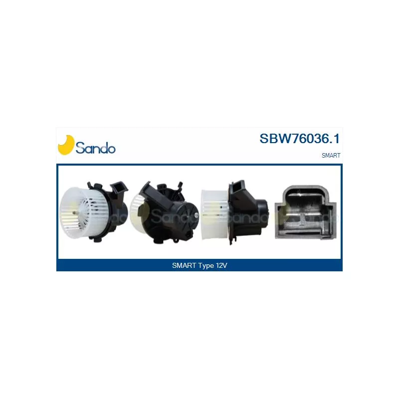 Pulseur d'air habitacle SANDO SBW76036.1