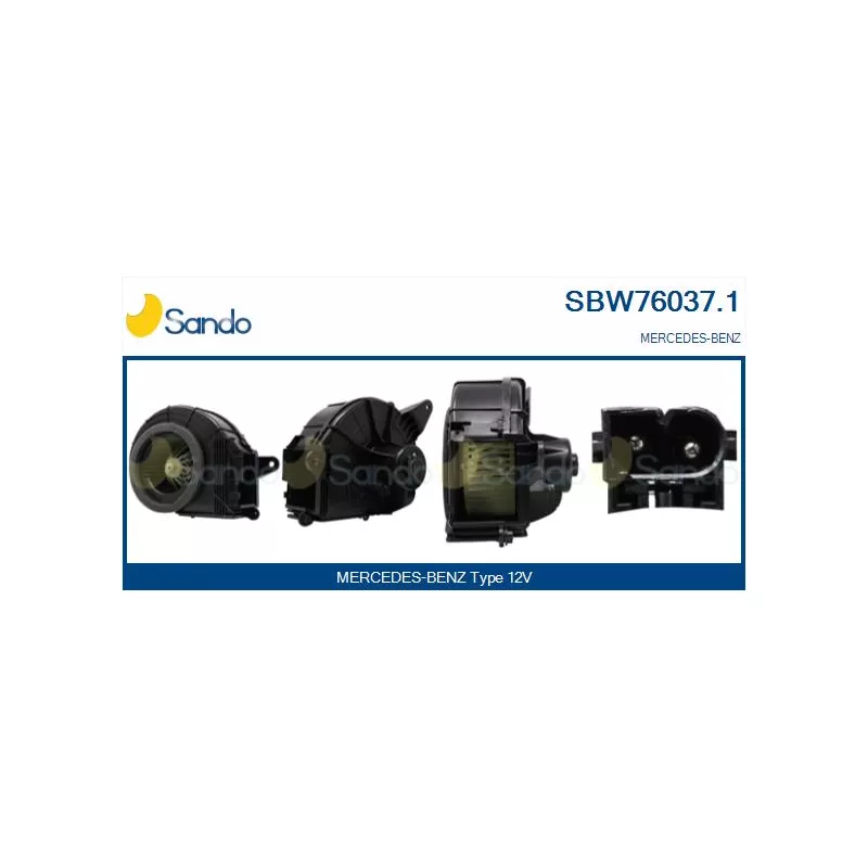 Pulseur d'air habitacle SANDO SBW76037.1