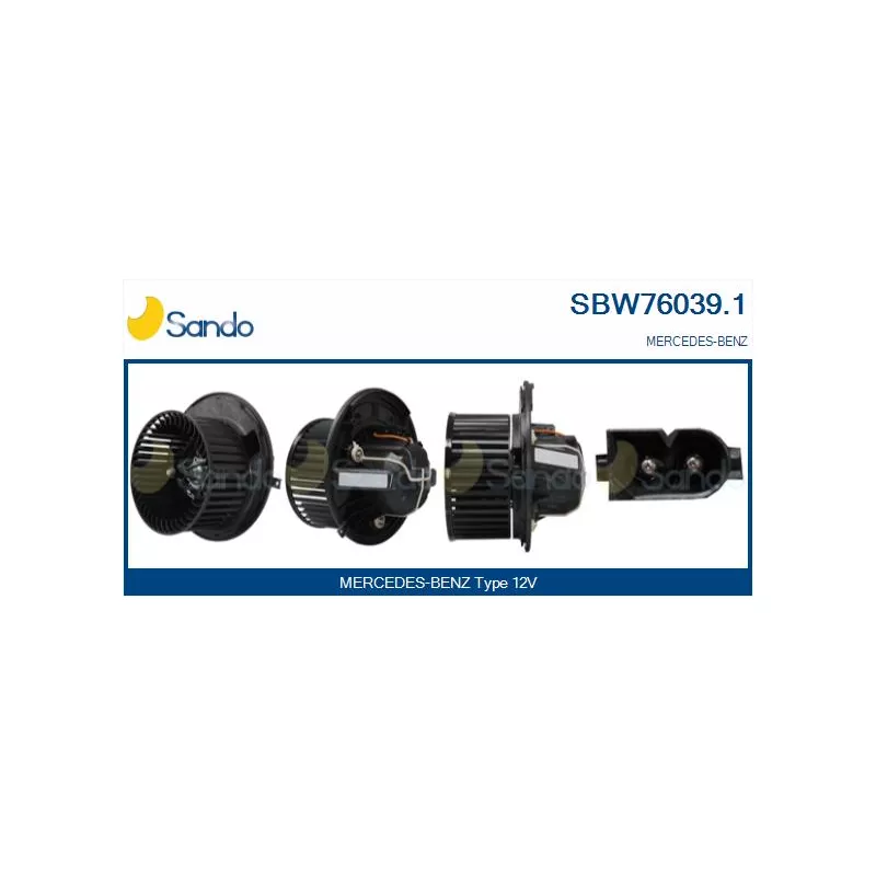 Pulseur d'air habitacle SANDO SBW76039.1