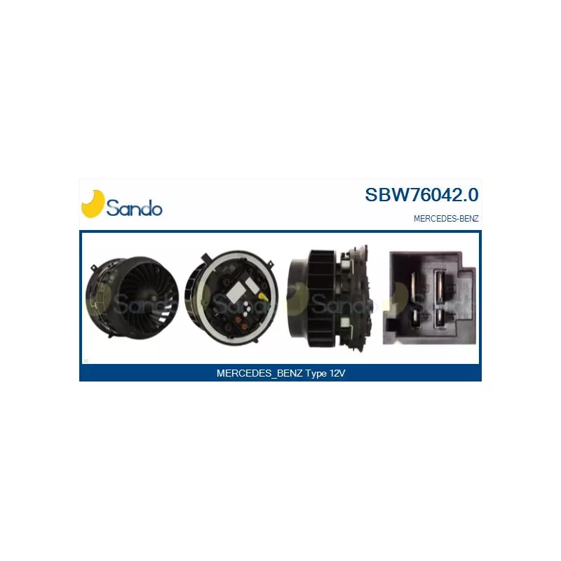 Pulseur d'air habitacle SANDO SBW76042.0