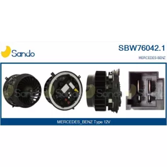 Pulseur d'air habitacle SANDO SBW76042.1