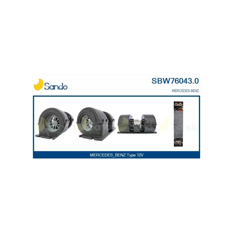 Pulseur d'air habitacle SANDO SBW76043.0