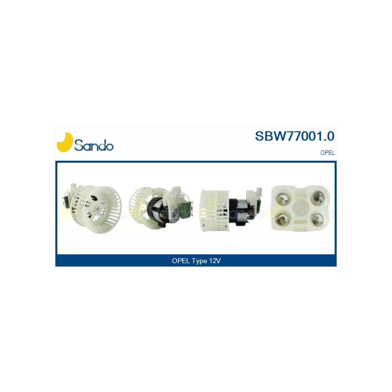 Pulseur d'air habitacle SANDO SBW77001.0