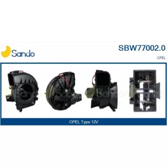 Pulseur d'air habitacle SANDO SBW77002.0