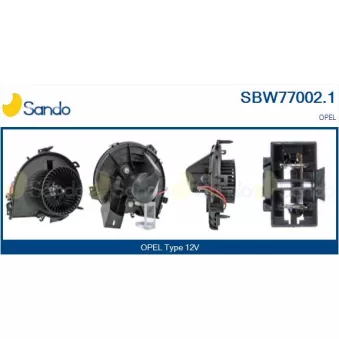 Pulseur d'air habitacle SANDO SBW77002.1