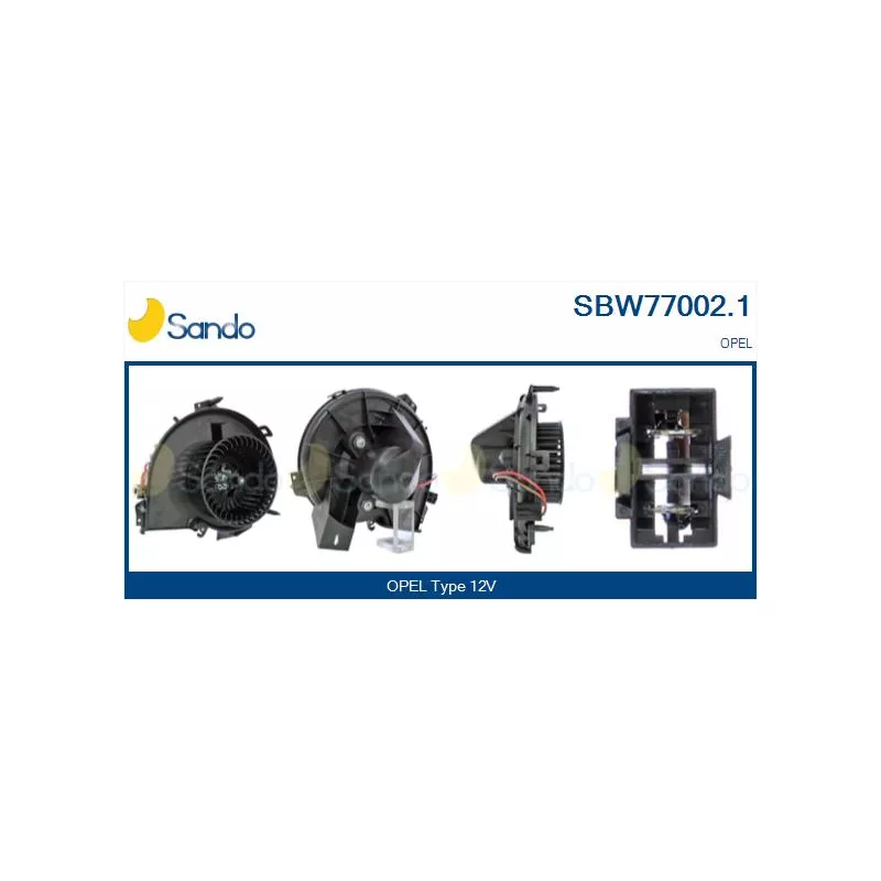 Pulseur d'air habitacle SANDO SBW77002.1