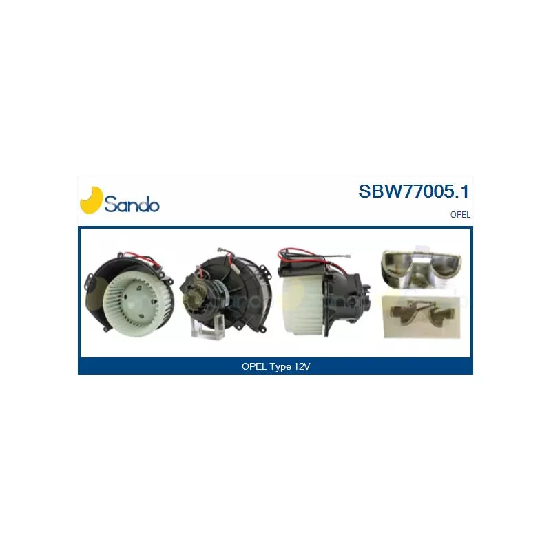Pulseur d'air habitacle SANDO SBW77005.1