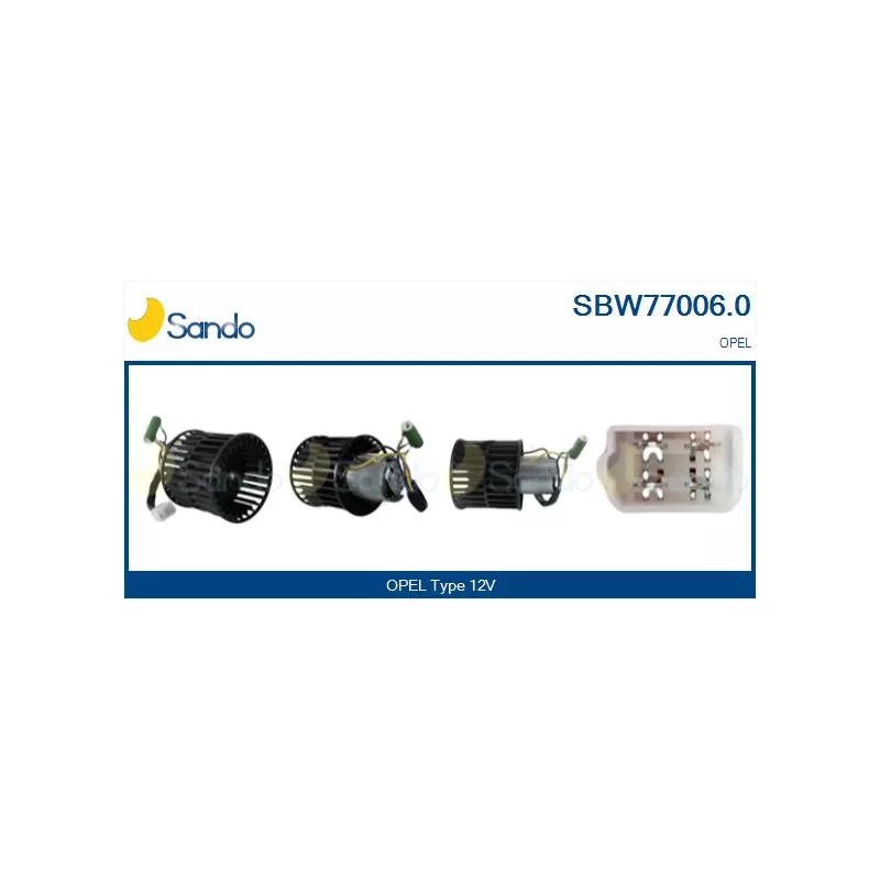 Pulseur d'air habitacle SANDO SBW77006.0