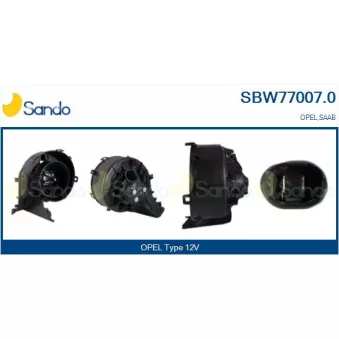 Pulseur d'air habitacle SANDO SBW77007.0