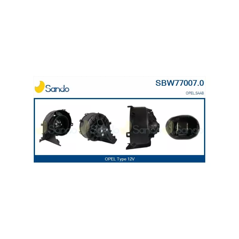 Pulseur d'air habitacle SANDO SBW77007.0