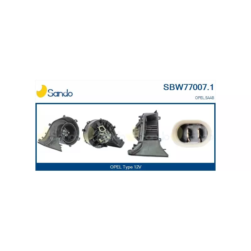 Pulseur d'air habitacle SANDO SBW77007.1