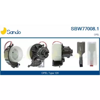 Pulseur d'air habitacle SANDO SBW77008.1