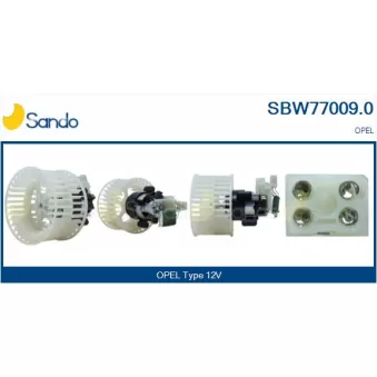 Pulseur d'air habitacle SANDO SBW77009.0