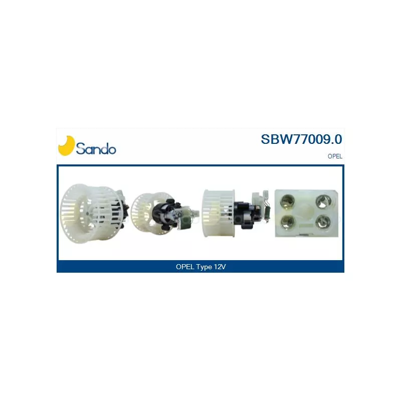 Pulseur d'air habitacle SANDO SBW77009.0