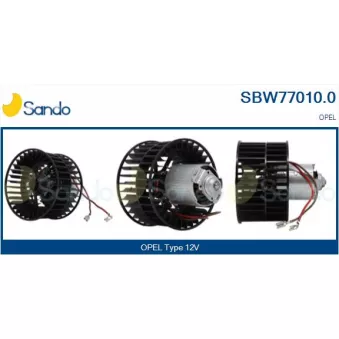 Pulseur d'air habitacle SANDO SBW77010.0