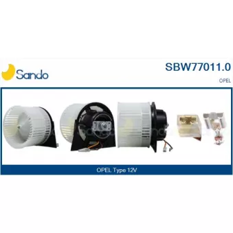 Pulseur d'air habitacle SANDO SBW77011.0