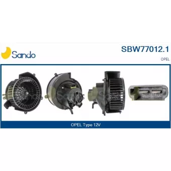Pulseur d'air habitacle SANDO SBW77012.1