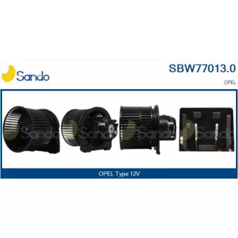 Pulseur d'air habitacle SANDO SBW77013.0