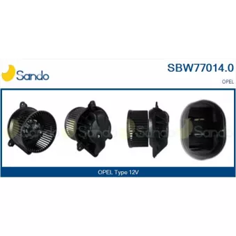 Pulseur d'air habitacle SANDO SBW77014.0